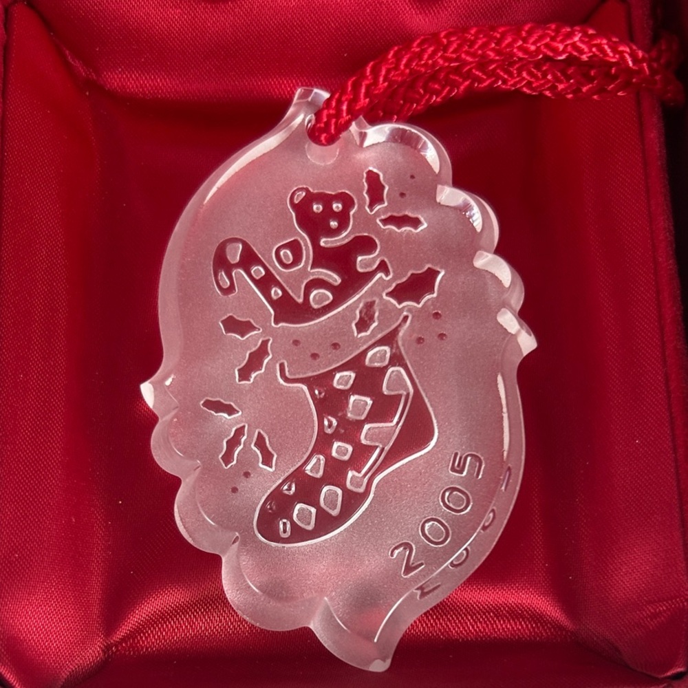 Waterford Crystal 2005 Songs Ornament “Have Yourself a Merry Little Christmas”